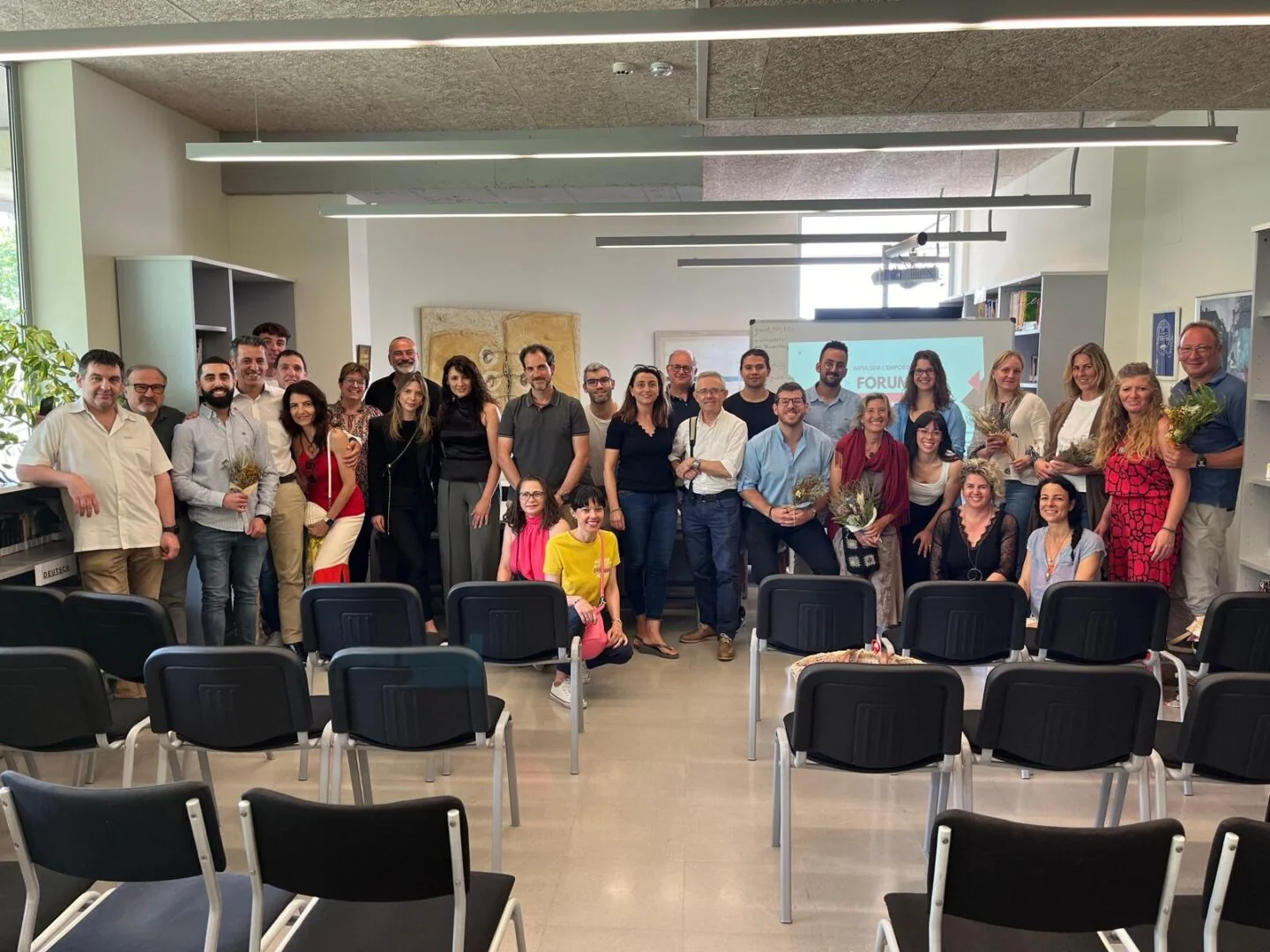 Qui som 2 Foto de grup d'una quedada de socis de Fòrum Imagina